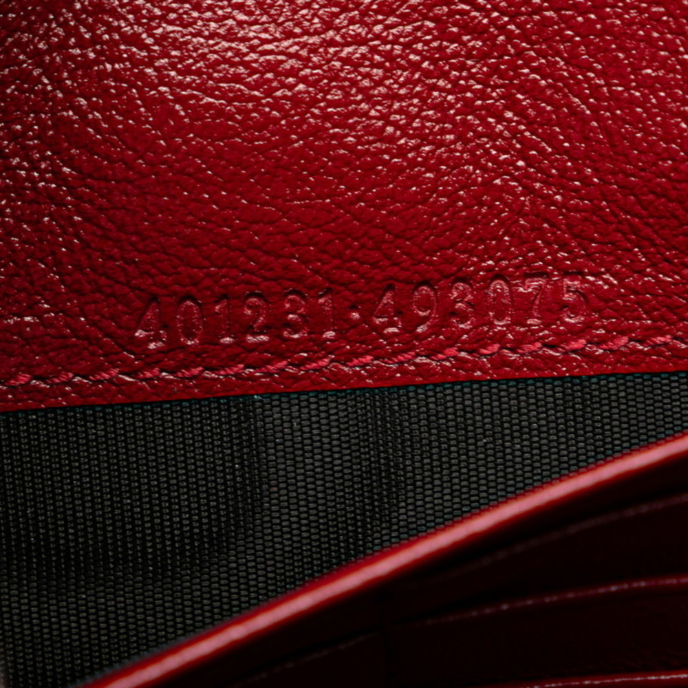 Gucci GG Dionysus Chain Shoulder Bag/Wallet Bag 401231 in Black and Red Tweed... - Picture 9 of 9